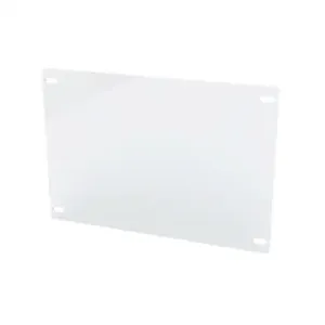 SAGINAW SCE-60P24WS Subpanel, Side Mount, Carbon Steel, White, Powder Coat Finish | CV6XBU