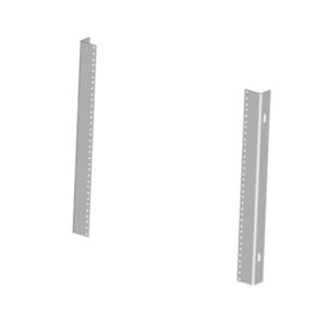 SAGINAW SCE-60rp24F5 Enclosure Rack Mounting Angle, Carbon Steel, White, Powder Coat Finish, Pack Of 2 | CV6LPA