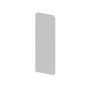 SAGINAW SCE-72P36F1 Subpanel, Carbon Steel, White, Powder Coat Finish | CV6XDN