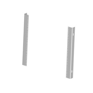 SAGINAW SCE-72rp30F5 Enclosure Rack Mounting Angle, Carbon Steel, White, Powder Coat Finish, Pack Of 2 | CV6LPE
