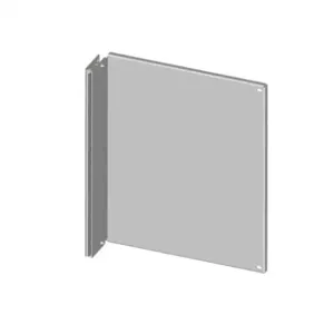 SAGINAW SCE-72SP36F4 Swing Panel, Half-Height, Carbon Steel, White, Powder Coat Finish | CV6UKF