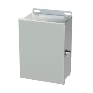 SAGINAW SCE-8064CHNFSS Enclosure, 8 x 6 x 4 Inch Size, Wall Mount, 304 Stainless Steel, #4 Brush Finish | CV6RFD