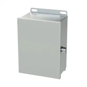 SAGINAW SCE-8064CHNFSS Enclosure, 8 x 6 x 4 Inch Size, Wall Mount, 304 Stainless Steel, #4 Brush Finish | CV6RFD