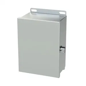 SAGINAW SCE-8064CHNFSS6 Enclosure, 8 x 6 x 4 Inch Size, Wall Mount, 316L Stainless Steel, #4 Brush Finish | CV6RFE