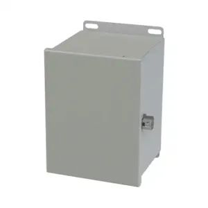 SAGINAW SCE-8066CHNF Enclosure, 8 x 6 x 6 Inch Size, Wall Mount, Carbon Steel, Ansi 61 Gray | CV6RFF