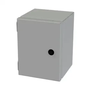 SAGINAW SCE-8066ELJ Enclosure, 8 x 6 x 6 Inch Size, Wall Mount, Carbon Steel, Ansi 61 Gray | CV6RFG