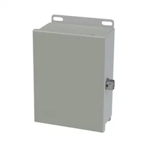 SAGINAW SCE-806CHNF Enclosure, 8 x 6 x 3.5 Inch Size, Wall Mount, Carbon Steel, Ansi 61 Gray | CV6RFN