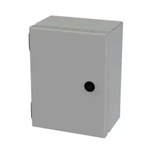 SAGINAW SCE-806ELJ Enclosure, 8 x 6 x 4 Inch Size, Wall Mount, Carbon Steel, Ansi 61 Gray | CV6RFP