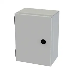 SAGINAW SCE-806ELJLG Enclosure, 8 x 6 x 4 Inch Size, Wall Mount, Carbon Steel, Ral 7035 Light Gray | CV6RFQ