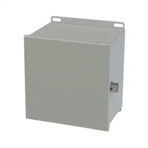 SAGINAW SCE-8086CHNF Enclosure, 8 x 8 x 6 Inch Size, Wall Mount, Carbon Steel, Ansi 61 Gray | CV6RFW