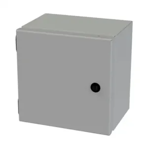 SAGINAW SCE-8086ELJ Enclosure, 8 x 8 x 6 Inch Size, Wall Mount, Carbon Steel, Ansi 61 Gray | CV6RFX