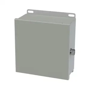 SAGINAW SCE-808CHNF Enclosure, 8 x 8 x 4 Inch Size, Wall Mount, Carbon Steel, Ansi 61 Gray | CV6RFZ