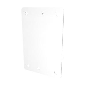 SAGINAW SCE-8N6MP Subpanel, Carbon Steel, White, Powder Coat Finish | CV6XEJ