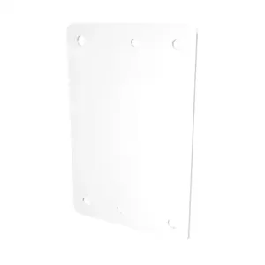 SAGINAW SCE-8N6MP Subpanel, Carbon Steel, White, Powder Coat Finish | CV6XEJ