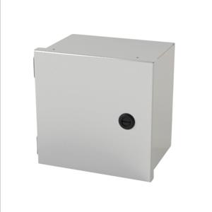 SAGINAW SCE-8N806LP Enclosure, 8 x 8 x 6 Inch Size, Wall Mount, Carbon Steel, Ansi 61 Gray | CV6RGF