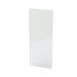 SAGINAW SCE-8P16C Subpanel, Carbon Steel, White, Powder Coat Finish | CV6XEN