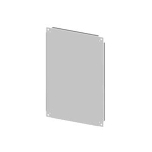 SAGINAW SCE-90P24F2 Subpanel, Half-Height, Carbon Steel, White, Powder Coat Finish | CV6XEX