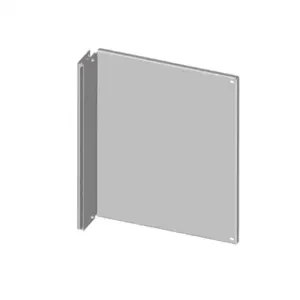 SAGINAW SCE-90SP36F4 Swing Panel, Half-Height, Carbon Steel, White, Powder Coat Finish | CV6UKH