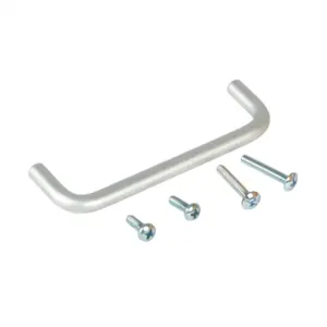 SAGINAW SCE-APH Pull Handle, 4 Inch Size, Aluminum. Mounting Hardware | CV6RZU