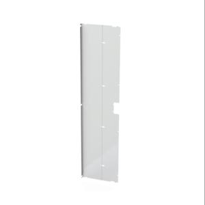 SAGINAW SCE-BP6818 Enclosure Barrier, Carbon Steel, White, Powder Coat Finish | CV6LTU