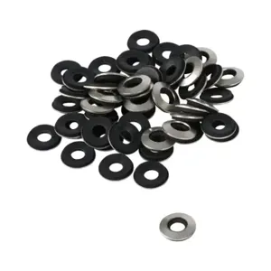 SAGINAW SCE-BSW25SS Sealing Washer, Replacement, Carbon Steel/Neoprene, Pack Of 50 | CV6XWW