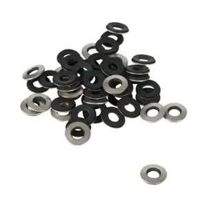 SAGINAW SCE-BSW31SS Sealing Washer, Replacement, Carbon Steel/Neoprene, Pack Of 50 | CV6XWX