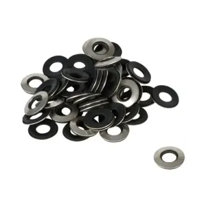 SAGINAW SCE-BSW38SS Sealing Washer, Replacement, Carbon Steel/Neoprene, Pack Of 50 | CV6XWY