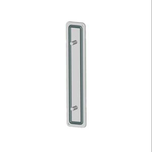 SAGINAW SCE-DCPSS Blank Disconnect Cover Plate, 304 Stainless Steel, #4 Brush Finish | CV6UPY