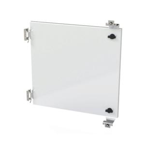 SAGINAW SCE-DF24EL24LP Swing Panel, Carbon Steel, White, Powder Coat Finish | CV6UKM