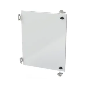 SAGINAW SCE-DF30EL24LP Swing Panel, Carbon Steel, White, Powder Coat Finish | CV6UKP