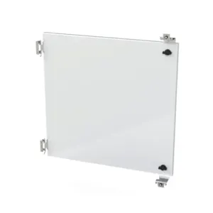 SAGINAW SCE-DF30EL30LP Swing Panel, Carbon Steel, White, Powder Coat Finish | CV6UKQ