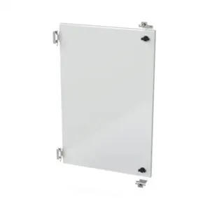 SAGINAW SCE-DF36EL24LP Swing Panel, Carbon Steel, White, Powder Coat Finish | CV6UKR