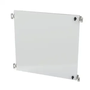 SAGINAW SCE-DF36EL36LP Swing Panel, Carbon Steel, White, Powder Coat Finish | CV6UKU