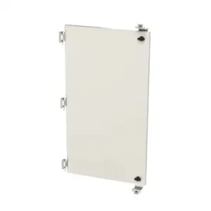 SAGINAW SCE-DF42EL24LP Swing Panel, Carbon Steel, White, Powder Coat Finish | CV6UKV