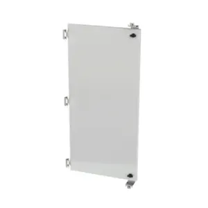 SAGINAW SCE-DF48EL24LP Swing Panel, Carbon Steel, White, Powder Coat Finish | CV6UKY