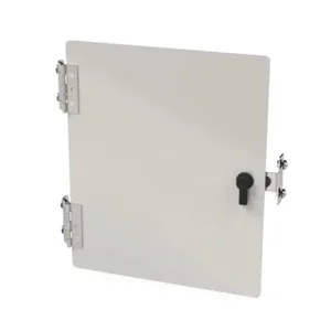 SAGINAW SCE-DFJ1412 Swing Panel, Carbon Steel, White, Powder Coat Finish | CV6ULP