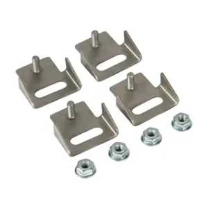 SAGINAW SCE-ELJMFKSS-OS Mounting Feet, 304 Stainless Steel, #4 Brush Finish | CV6RLP