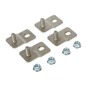 SAGINAW SCE-ELMFK4SS6-OS Mounting Feet, 316L Stainless Steel, #4 Brush Finish | CV6RLT