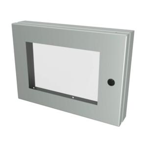 SAGINAW SCE-HWK1014 Universal Deep-Hinged Door, 10 x 14 x 2.63 Inch Size, Carbon Steel, Ansi 61 Gray | CV6PCY