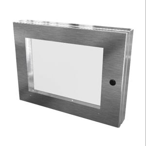 SAGINAW SCE-HWK1216SS Universal Deep-Hinged Door, 12 x 16 x 2.63 Inch Size, 304 Stainless Steel | CV6PDE