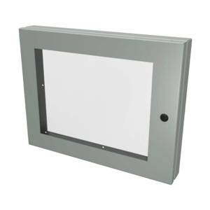 SAGINAW SCE-HWK1418 Universal Deep-Hinged Door, 14 x 18 x 2.63 Inch Size, Carbon Steel, Ansi 61 Gray | CV6PDG