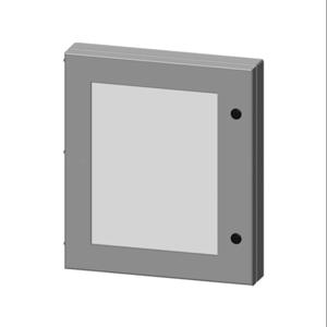 SAGINAW SCE-HWK1814 Universal Deep-Hinged Door, 18 x 14 x 2.63 Inch Size, Carbon Steel, Ansi 61 Gray | CV6PDL
