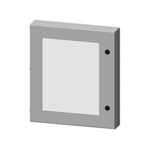 SAGINAW SCE-HWK2218LG Universal Deep-Hinged Door, 22 x 18 x 2.63 Inch Size, Carbon Steel | CV6PDQ