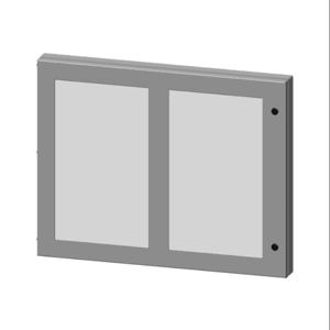 SAGINAW SCE-HWK2228 Universal Deep-Hinged Door, 22 x 28 x 2.63 Inch Size, Carbon Steel, Ansi 61 Gray | CV6PDR