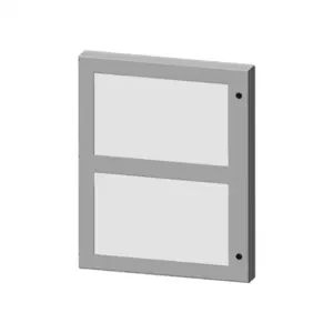 SAGINAW SCE-HWK2822LG Universal Deep-Hinged Door, 28 x 22 x 2.63 Inch Size, Carbon Steel | CV6PDW