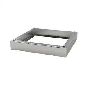 SAGINAW SCE-P2424SSWS Workstation Plinth, 4 Inch Height, 304 Stainless Steel, #4 Brush Finish | CV6UQK