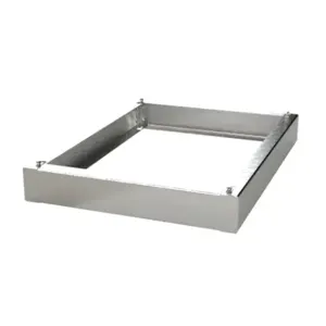 SAGINAW SCE-P2432SSWS Workstation Plinth, 4 Inch Height, 304 Stainless Steel, #4 Brush Finish | CV6UQM