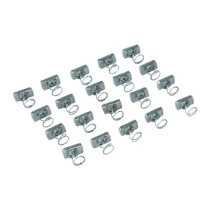 SAGINAW SCE-PS1032CN Channel Nut, #10-32 Unf, Pack Of 20 | CV6UFE