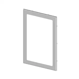 SAGINAW SCE-PWK138NF Enclosure Window, 13.25 x 8.25 Inch Window, Uv-Resistant Polycarbonate, Carbon Steel | CV6XXD