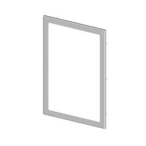 SAGINAW SCE-PWK1711NFSS Enclosure Window, 17.25 x 11.25 Inch Window, Uv-Resistant Polycarbonate | CV6XXG